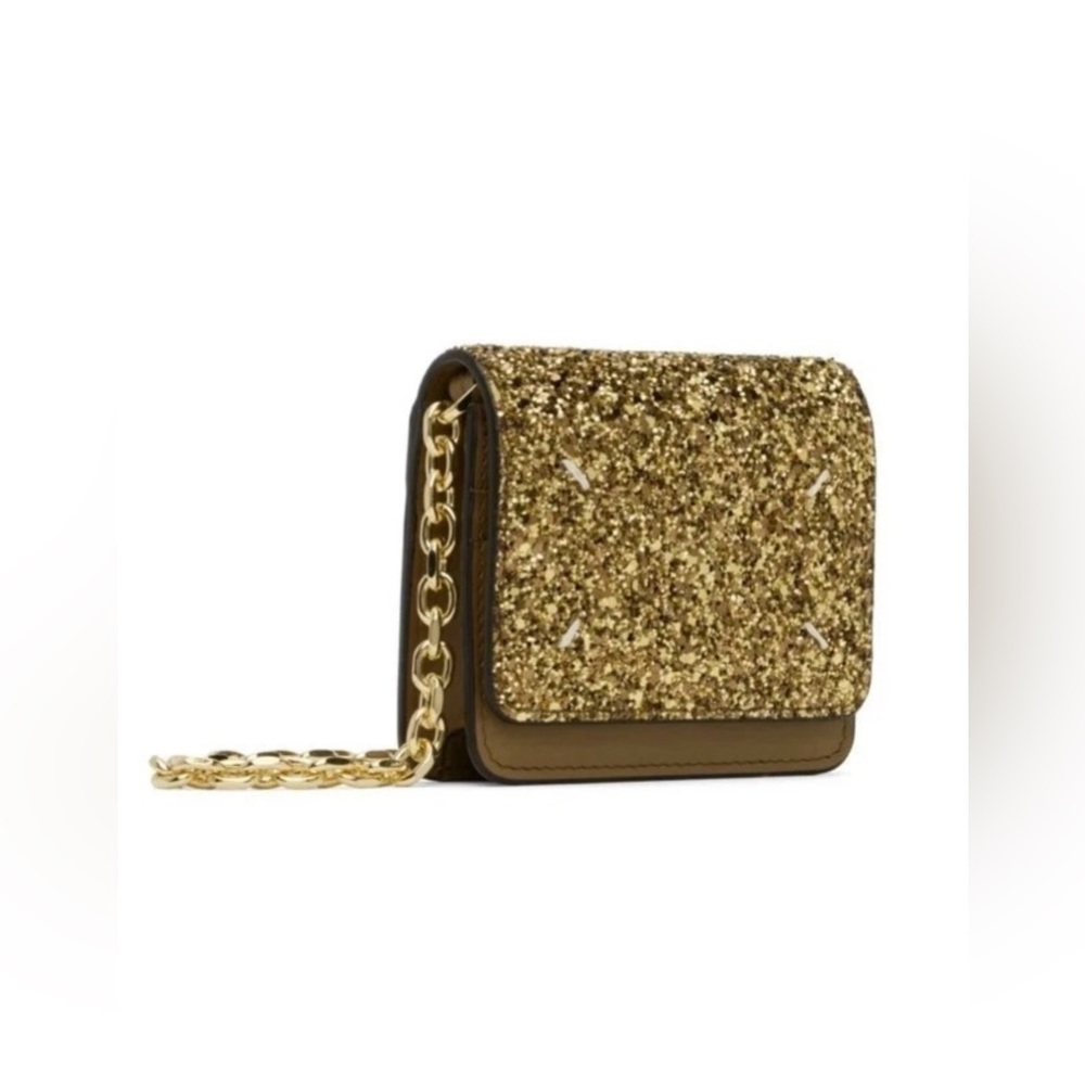 💛Maison Margiela✨100% Authentic Maison Margiela Glitter micro chain wallet✨ - Picture 2 of 10